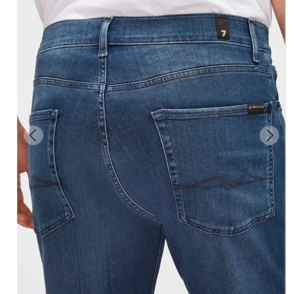 7 For All Mankind Standard Straight Jeans - Picture 12 of 17